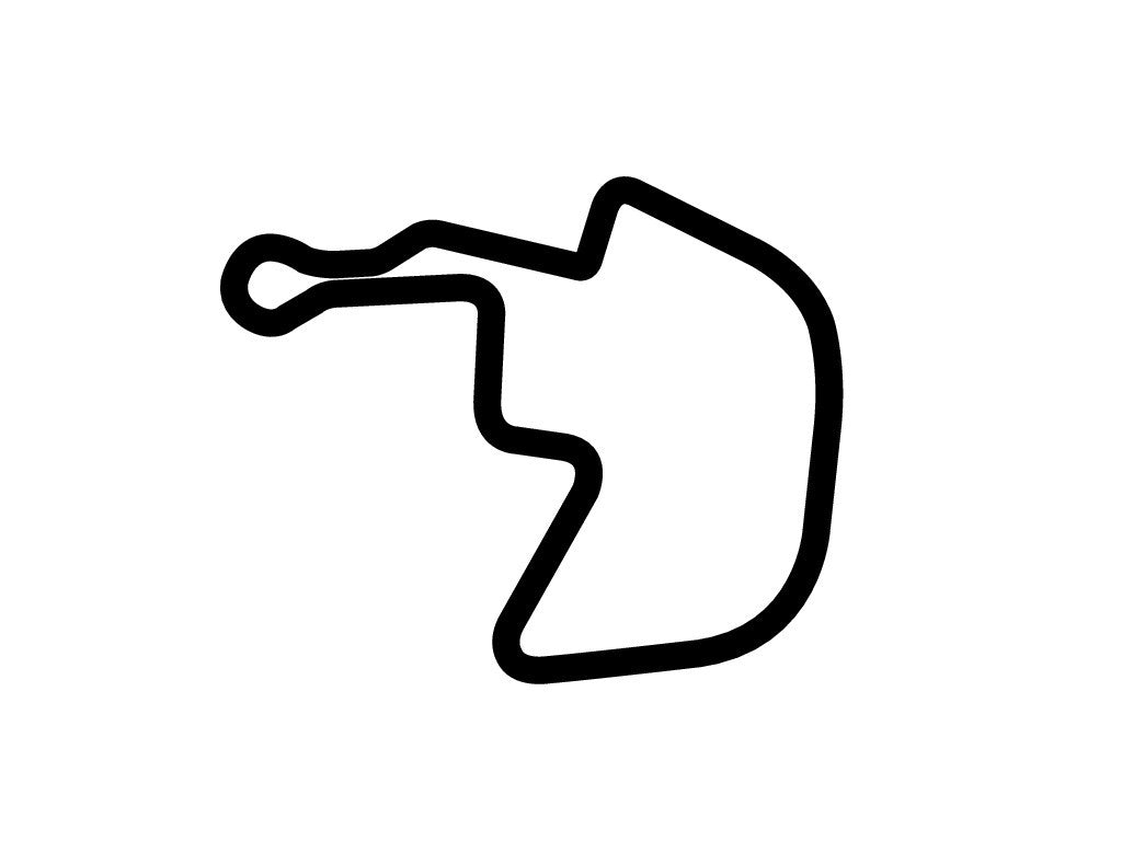 Brainerd International Raceway Competition Course Decal Sticker
