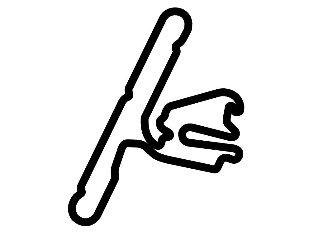 Autocollant Publicitaire Euro Speedway Lausitz - Circuit Lausitzring - Années 90