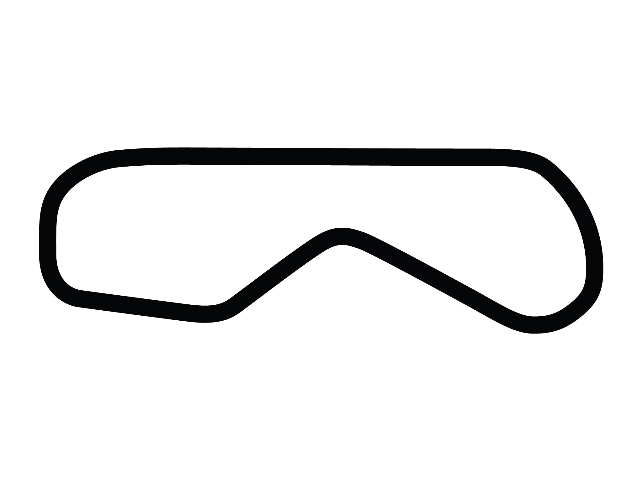 Lvms Infield View Las Vegas Motor Speedway Infield Course Short Decal – TrackDecals