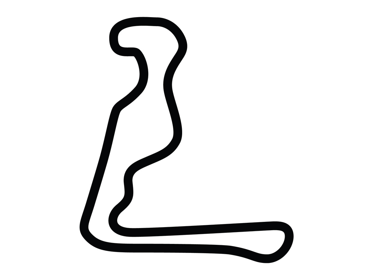 Summit Point Motorsports Park Extended Jefferson Circuit Decal ...