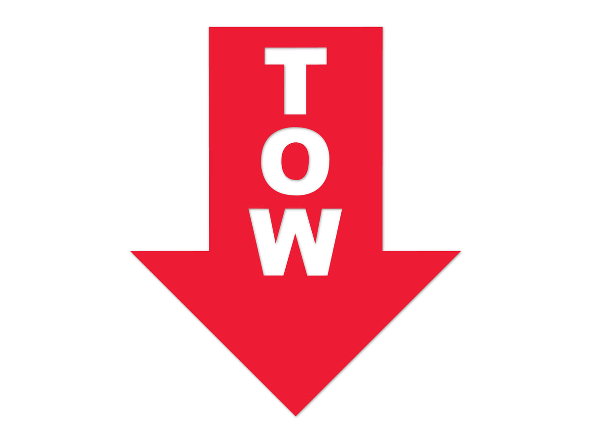 Tow Hook Decal TrackDecals