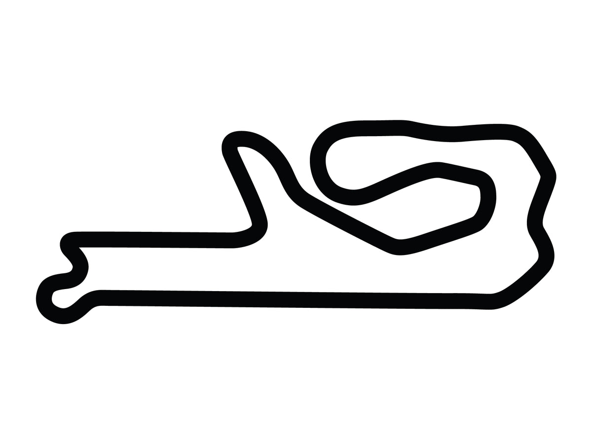 The Ridge Motorsports Park Decal – TrackDecals